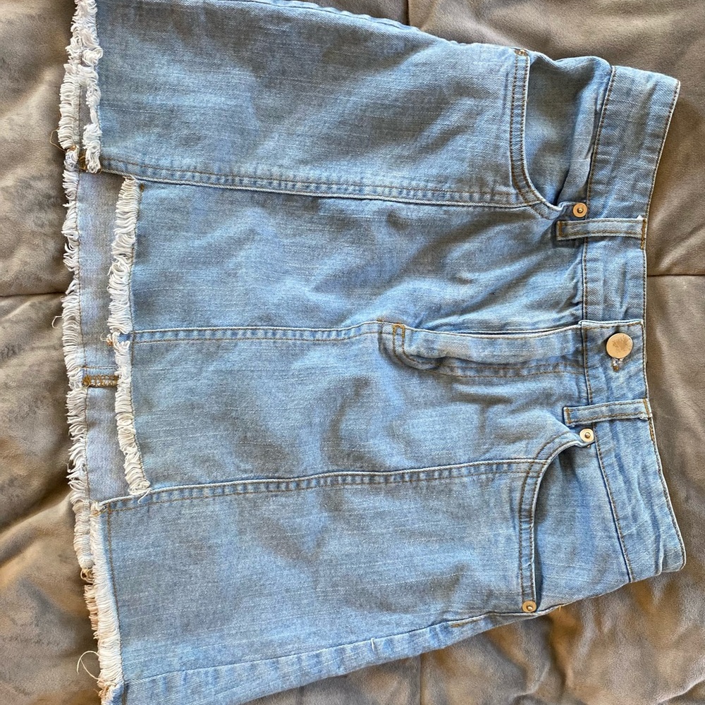 denim skirt from forever 21